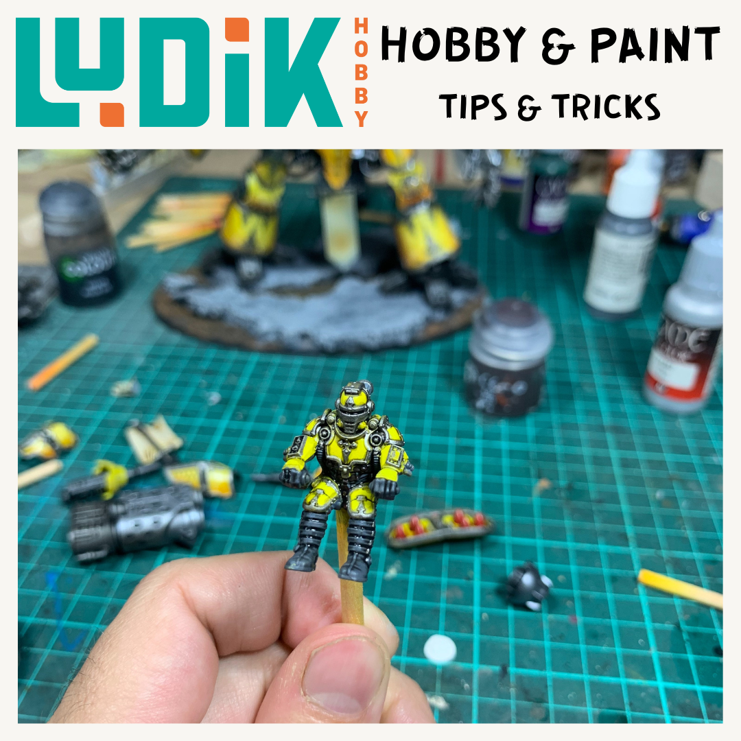 Warhammer 40k painting mini table top